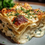 Creamy White Lasagna Delight