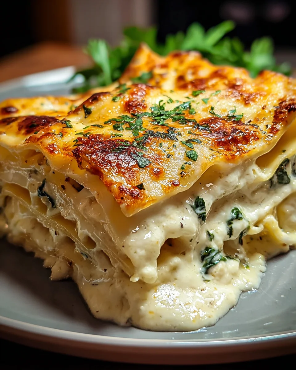 Creamy White Lasagna Delight 19 Creamy