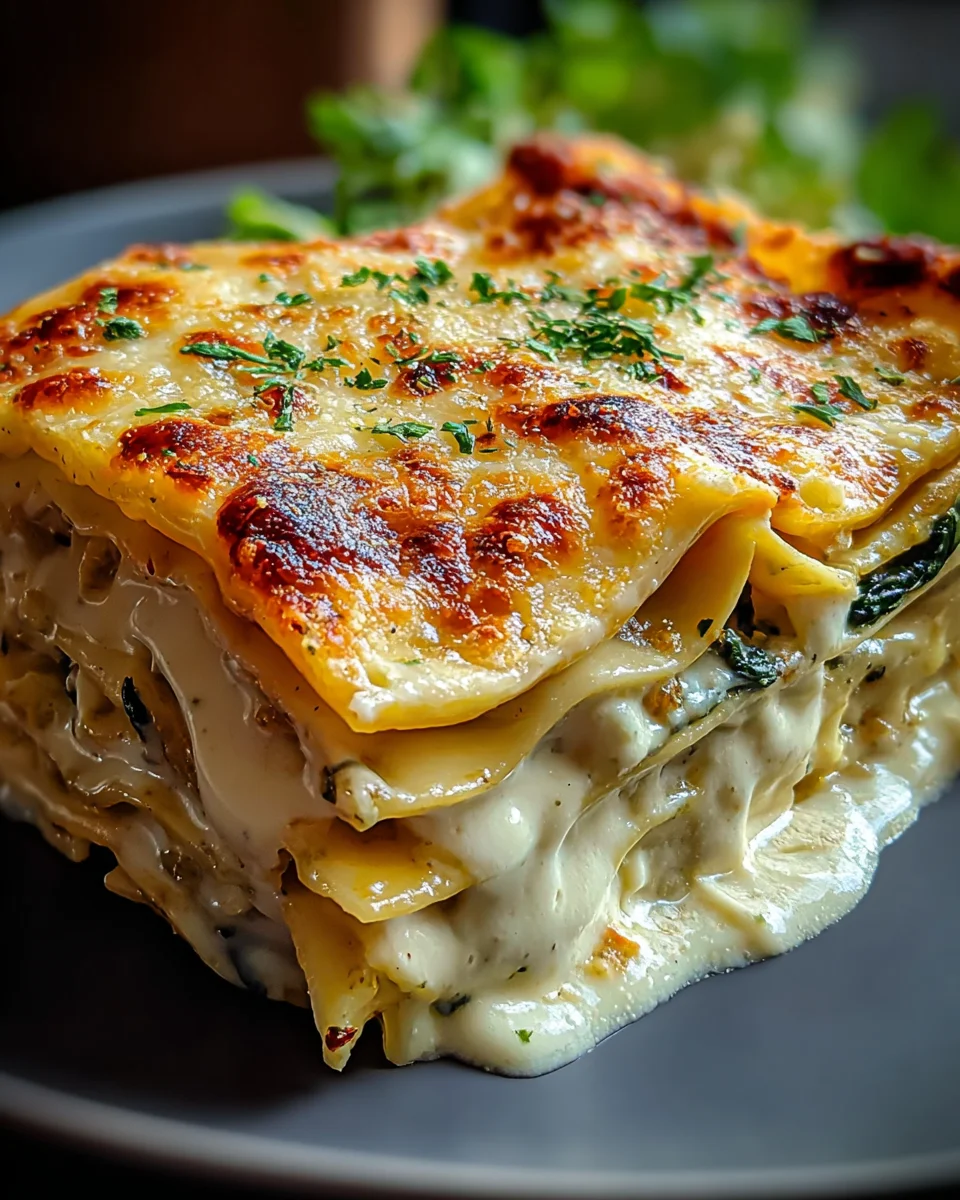 Creamy White Lasagna Delight 20 Creamy