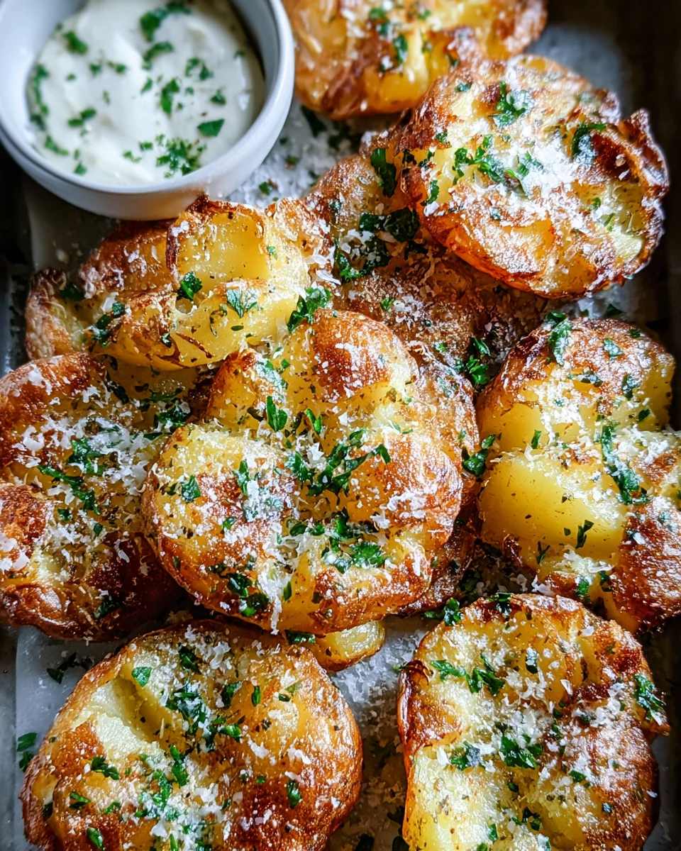 Crispy Smashed Potatoes 22 Crispy Smashed Potatoes