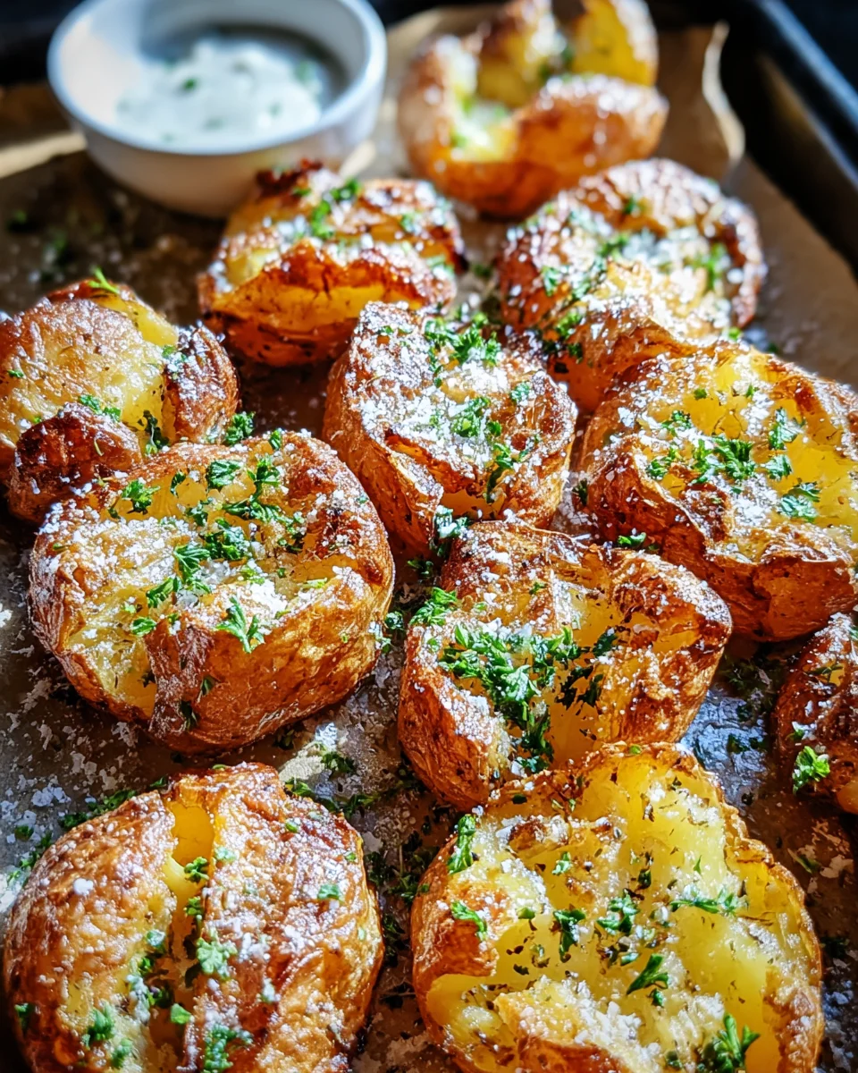 Crispy Smashed Potatoes 20 Crispy