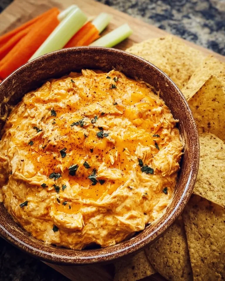 Crock Pot Buffalo Chicken Dip