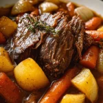 Crockpot Pot Roast with Gravy