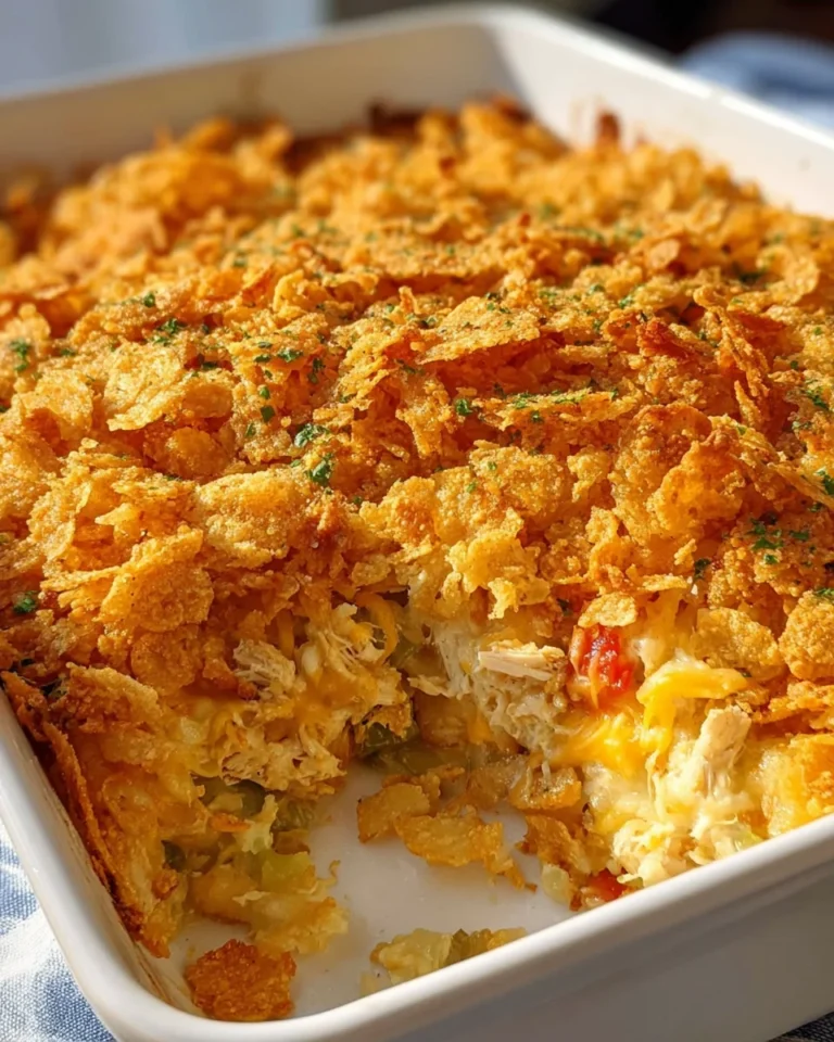 Easy Chicken Hashbrown Casserole Recipe
