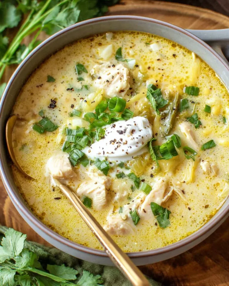 Green Chicken Enchilada Soup