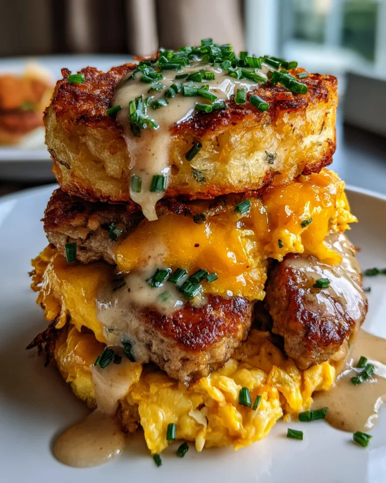 Hash Browns Breakfast Stacks