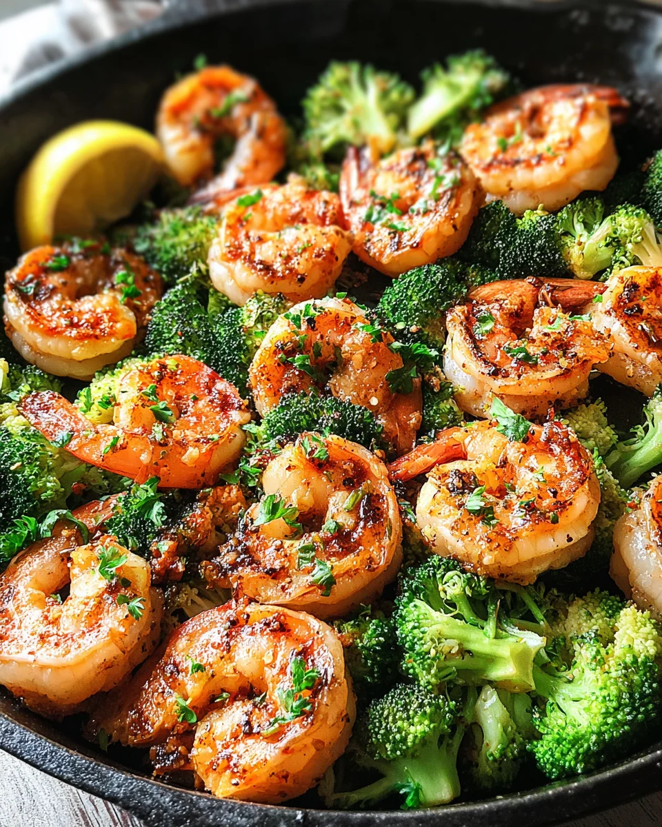 Healthy Garlic Butter Shrimp and Broccoli 22 Healthy