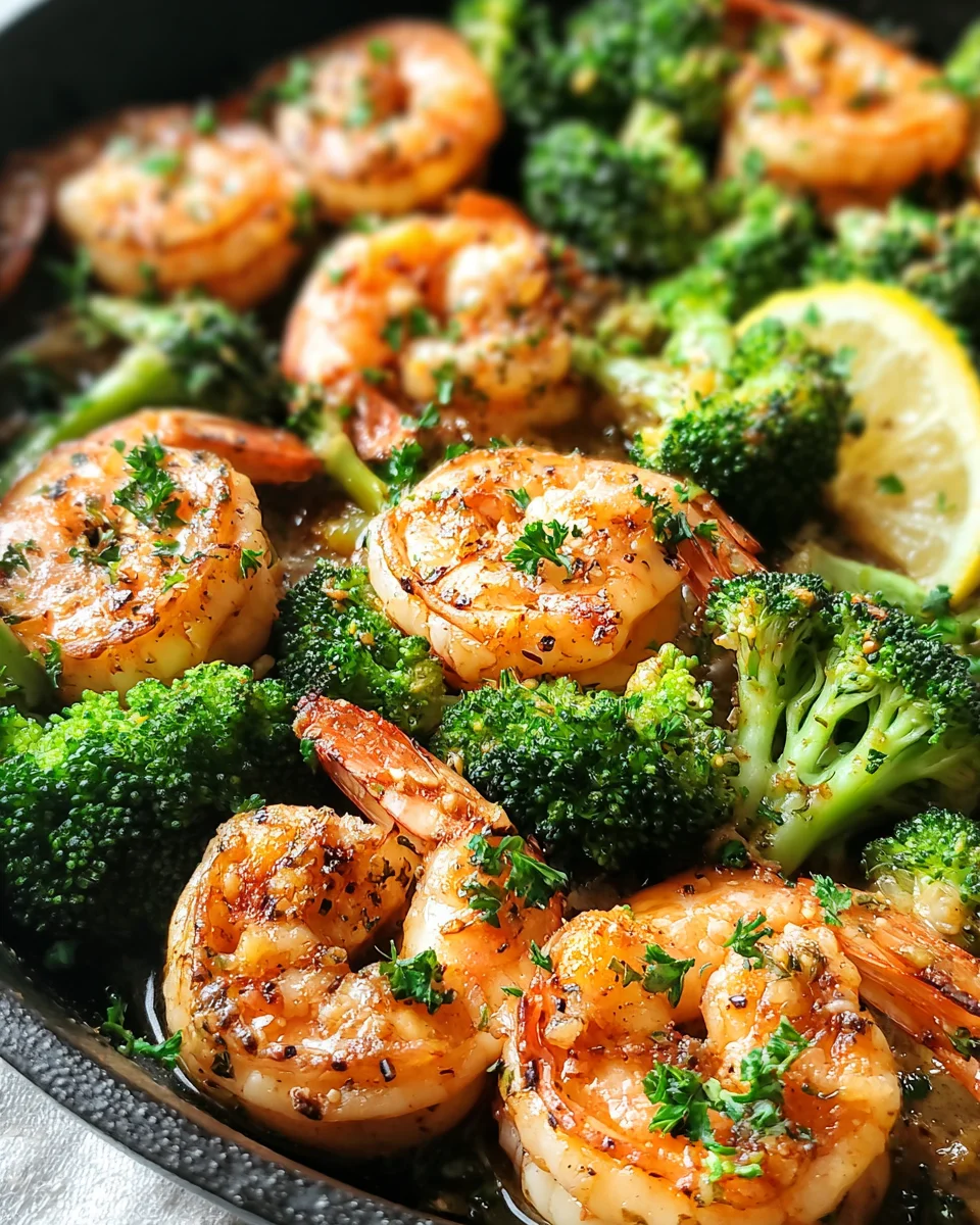 Healthy Garlic Butter Shrimp and Broccoli 23 Healthy