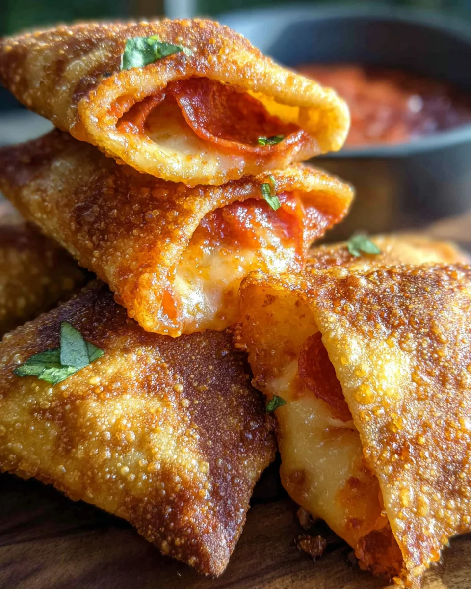 Homemade Pizza Rolls