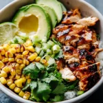 Honey Chipotle Chicken Rice Bowls