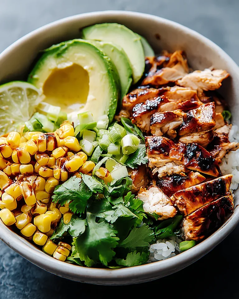 Honey Chipotle Chicken Rice Bowls