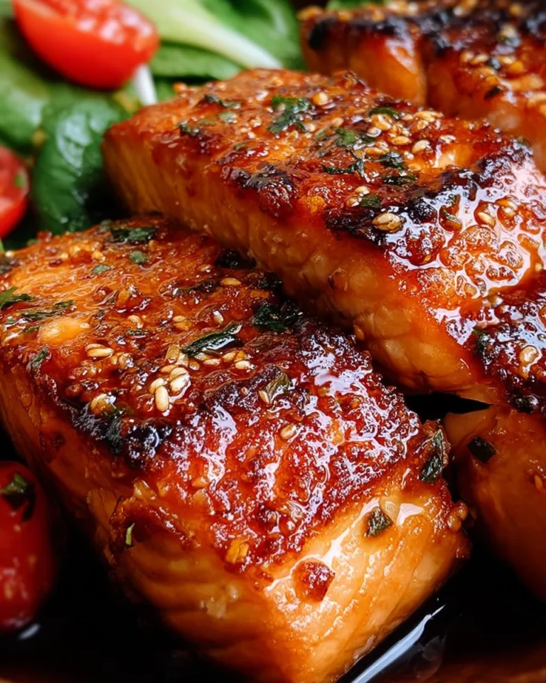 Honey Soy Glazed Salmon