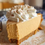 No Bake Marshmallow Pumpkin Pie