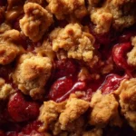 Peanut Butter and Jelly Cobbler