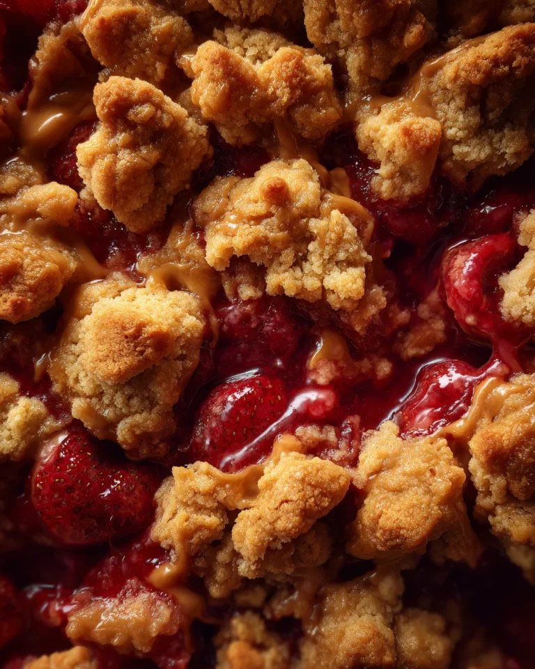 Peanut Butter and Jelly Cobbler