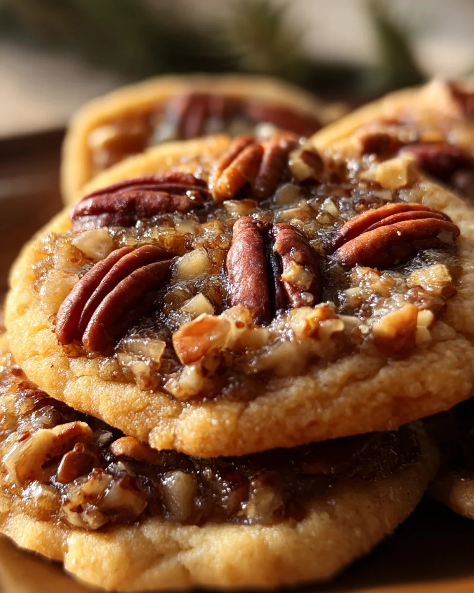 Pecan Pie Cookies 24 Pecan