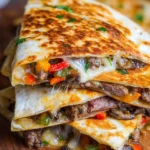 Philly Cheesesteak Quesadilla Recipe