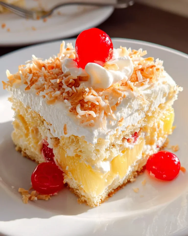 Pina Colada Cake Trifle