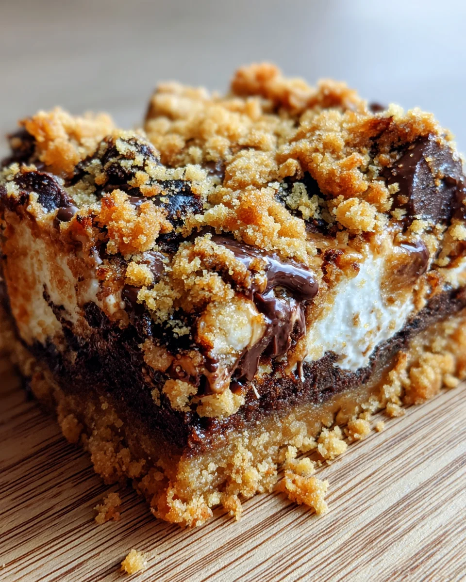 Smores cookie bars 3