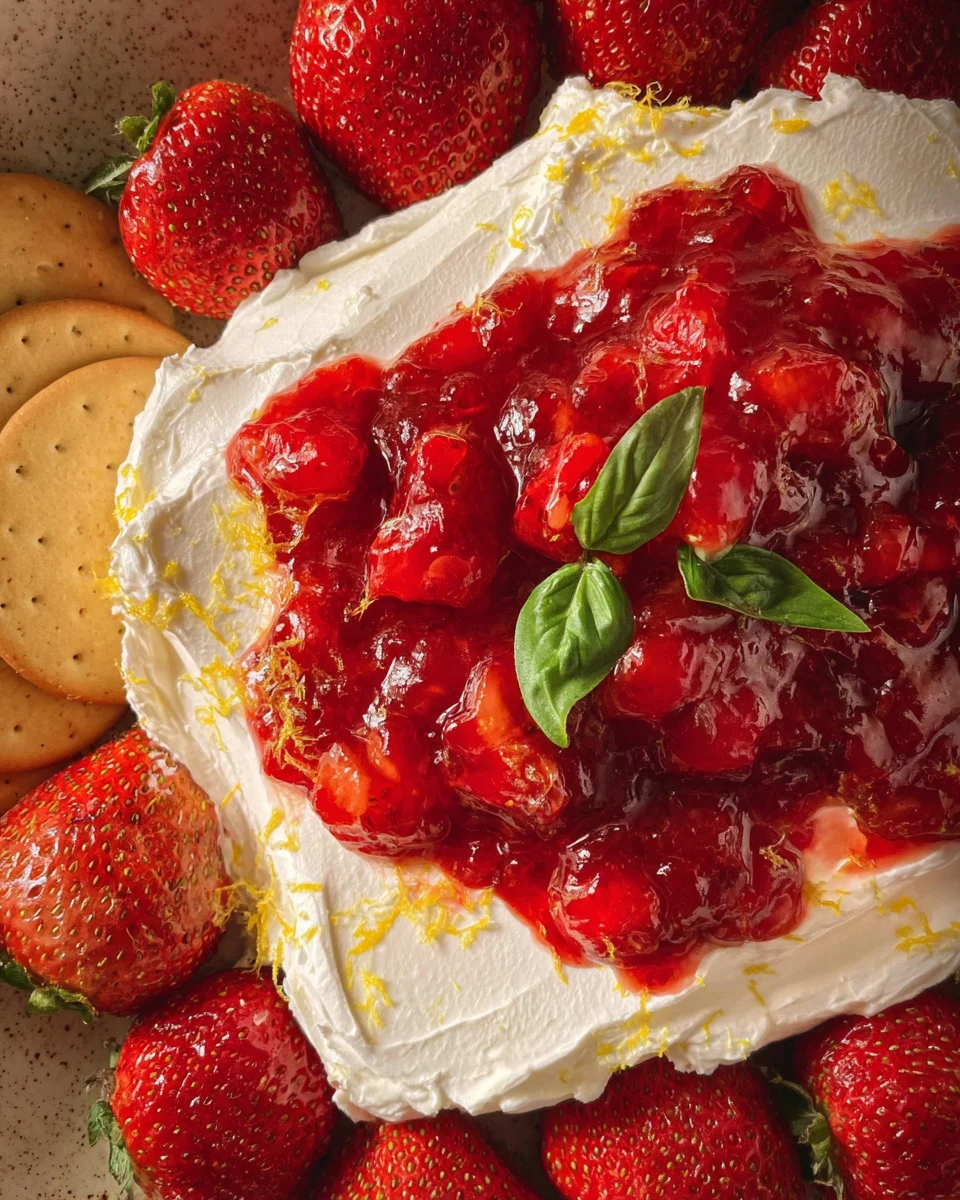 Strawberry Cream Cheese Dip