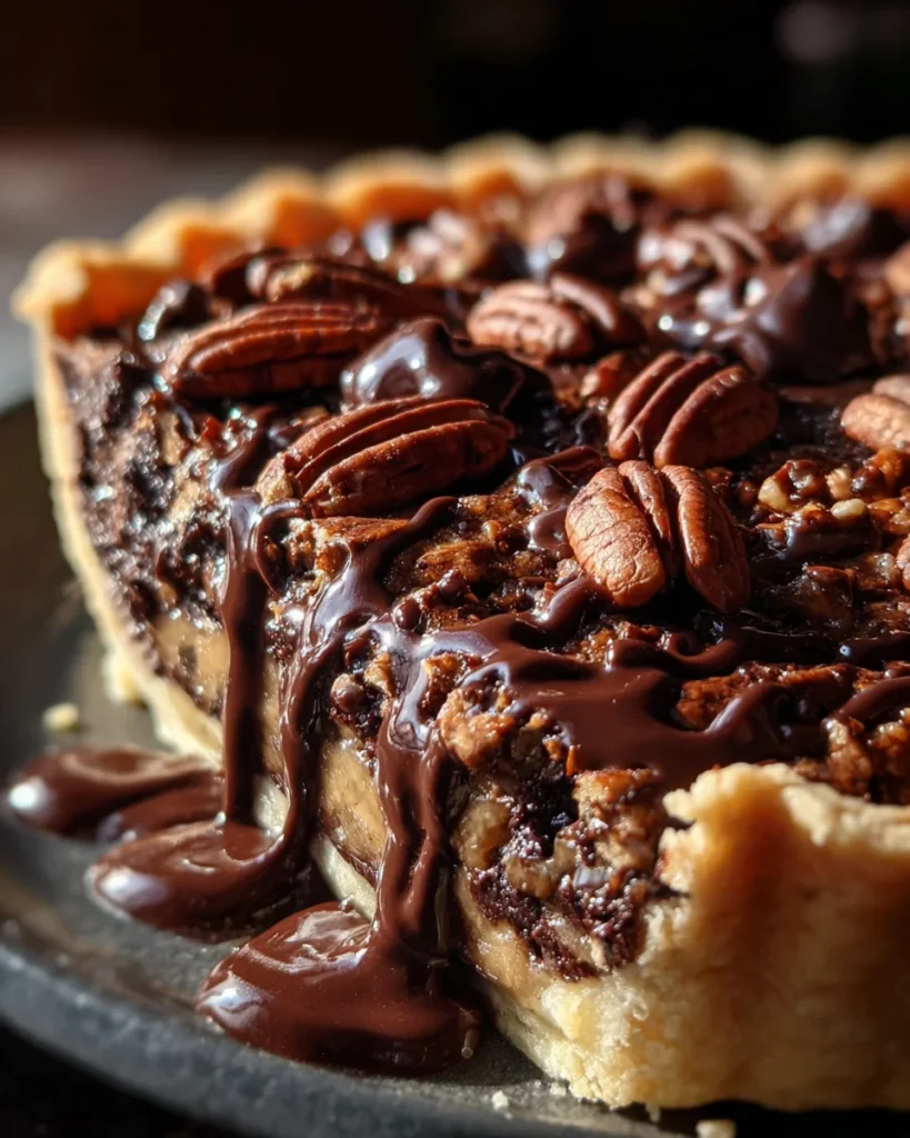 Texas Chocolate Pecan Pie