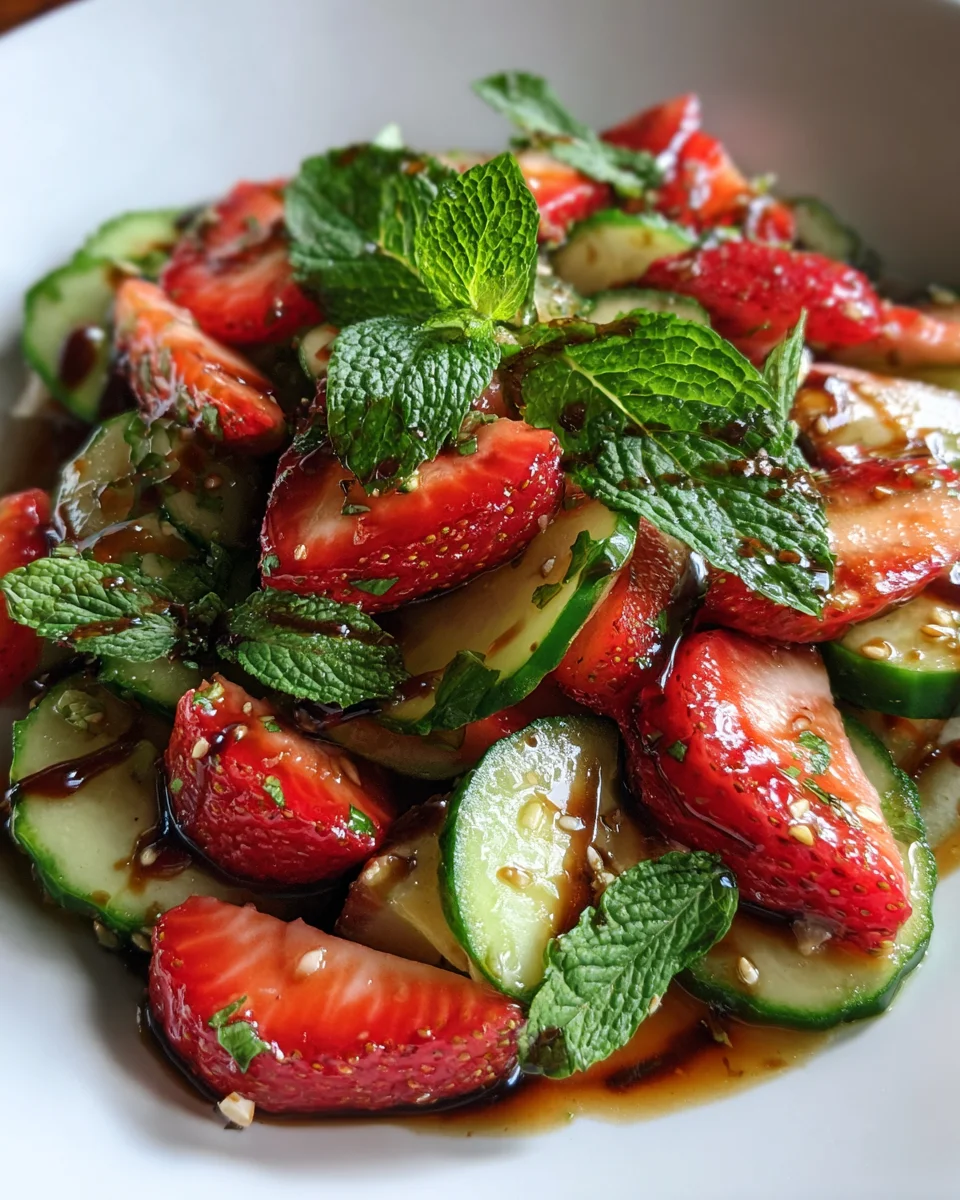 This Cucumber Strawberry Salad 19 This