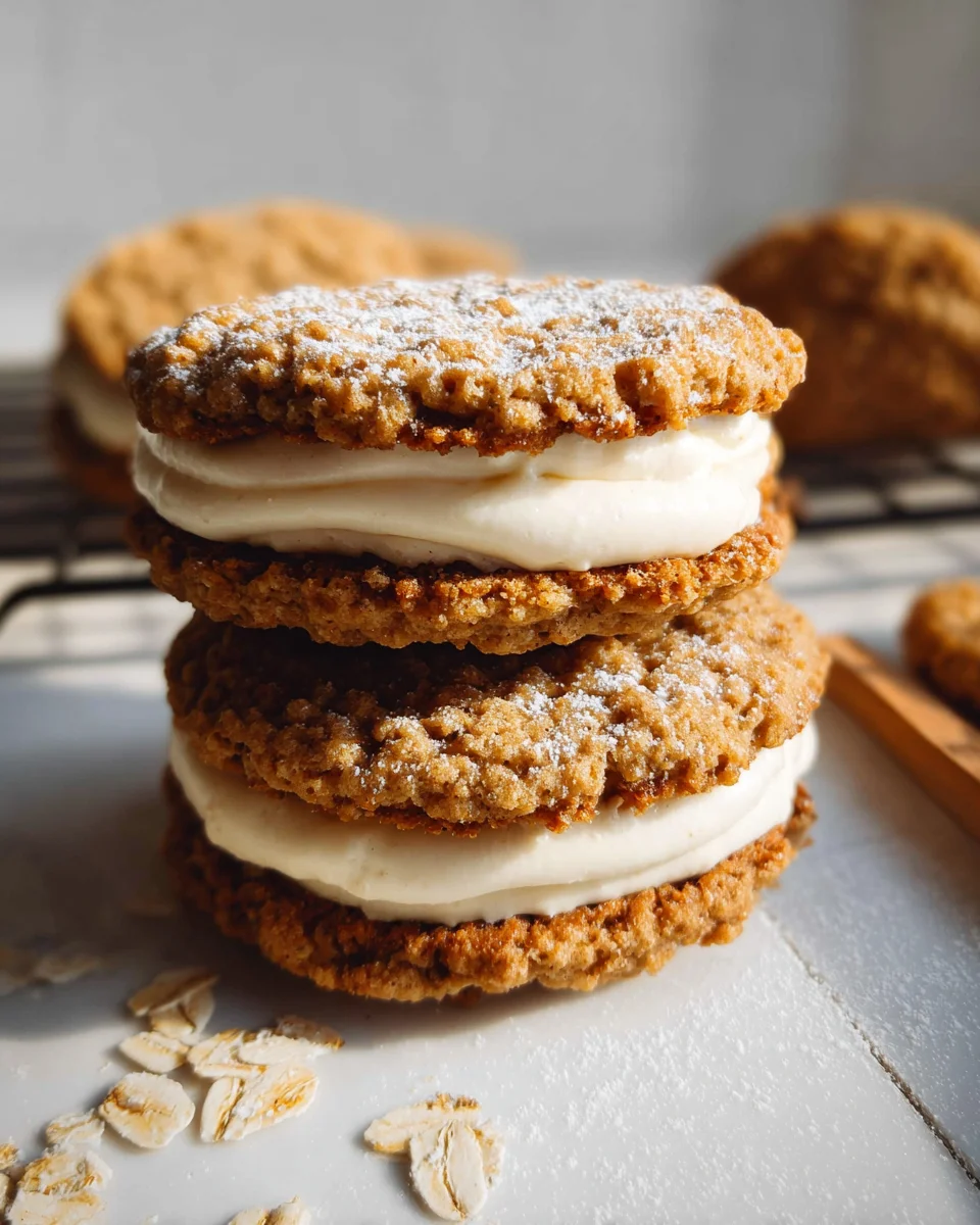 Vegan Oatmeal Cream Pies 32 Vegan