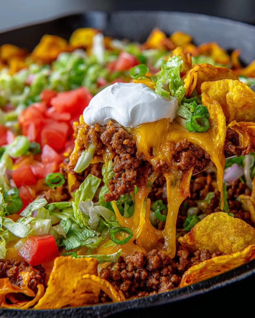 Walking Taco Casserole Recipe