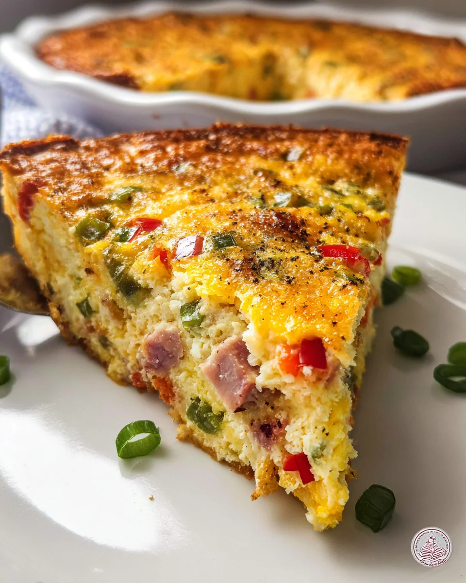 Western Omelet Quiche