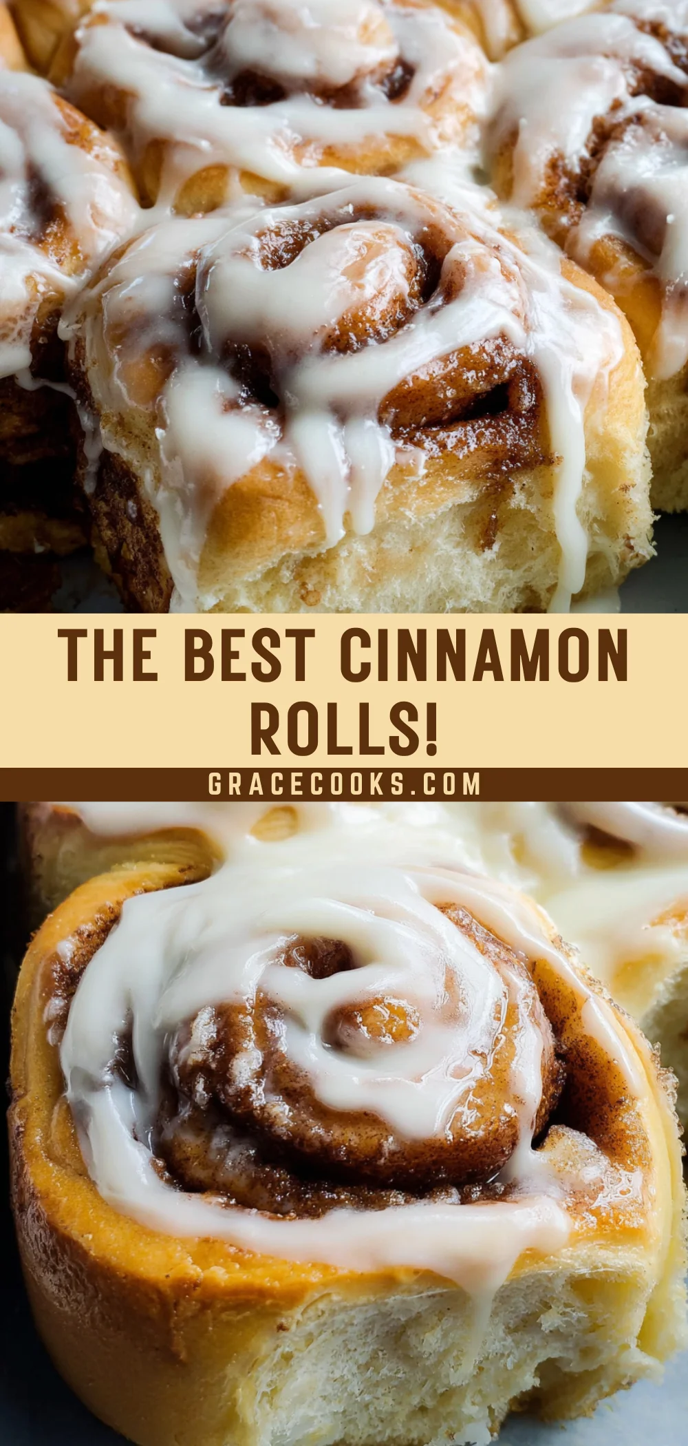 The Best Cinnamon Rolls! 22 Pinterest Hidden Image