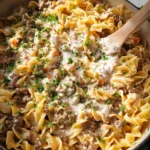 30-Minute Ground Beef Stroganoff