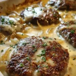 Amish Hamburger Steak Bake