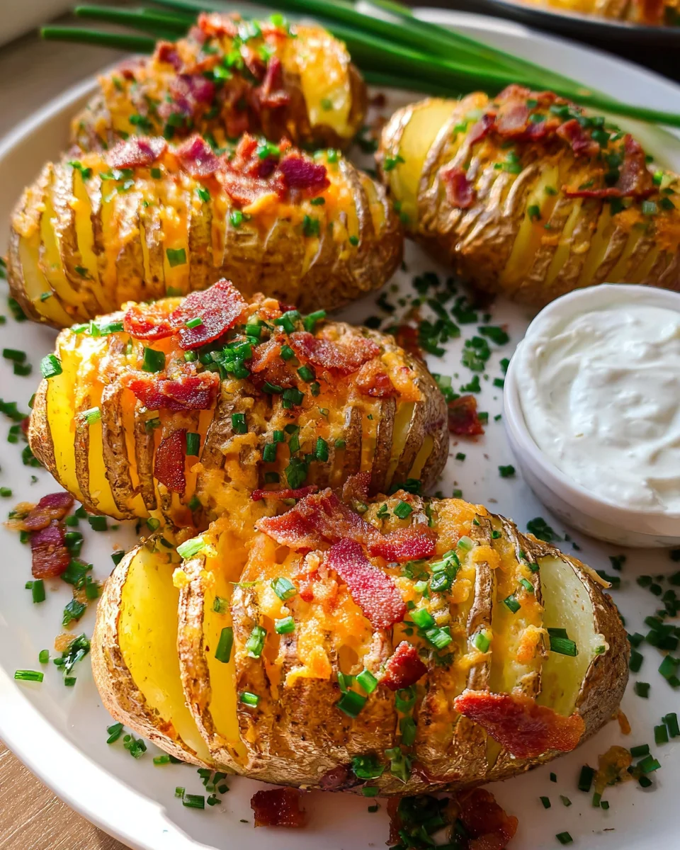 Baked Potato Slices