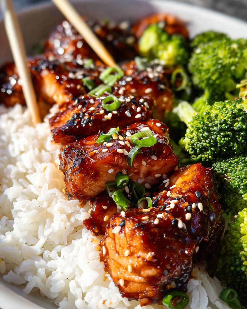 Baked Teriyaki Salmon