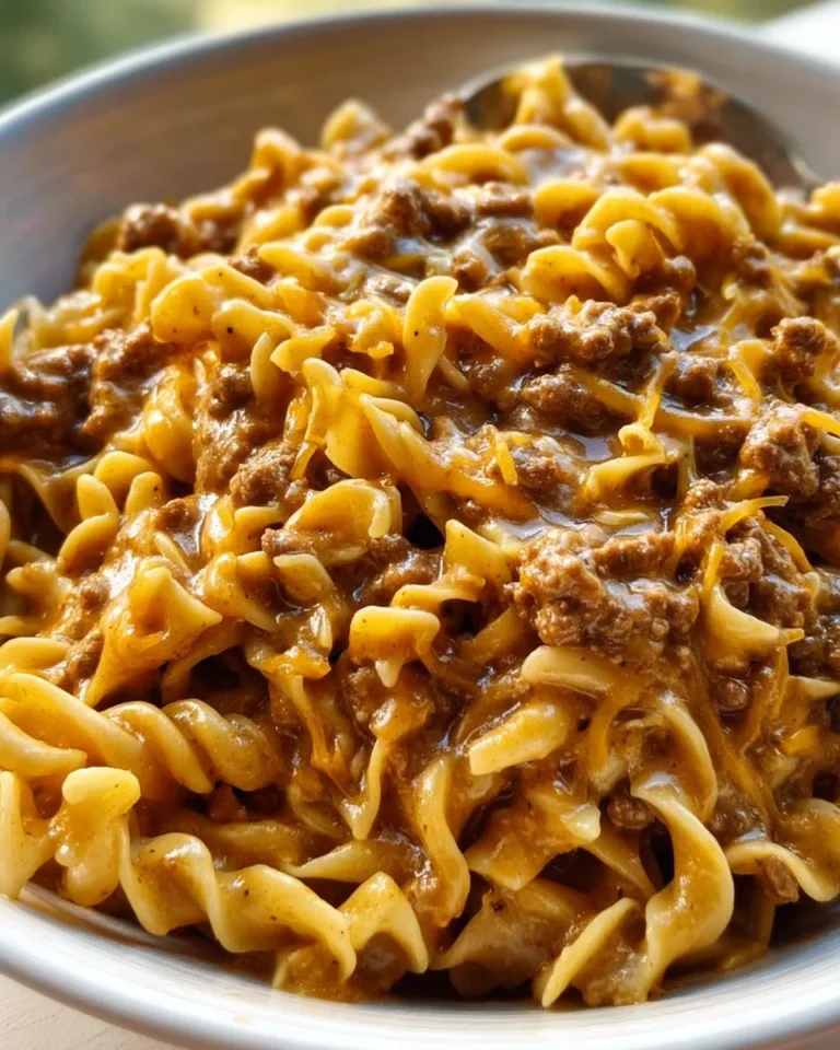 Beef and Noodles