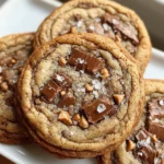 Brown Butter Coffee Toffee Cookies