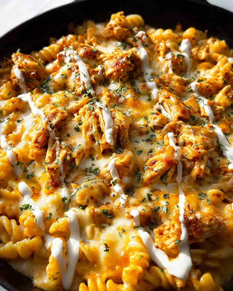 Buffalo Chicken Macaroni and Cheese