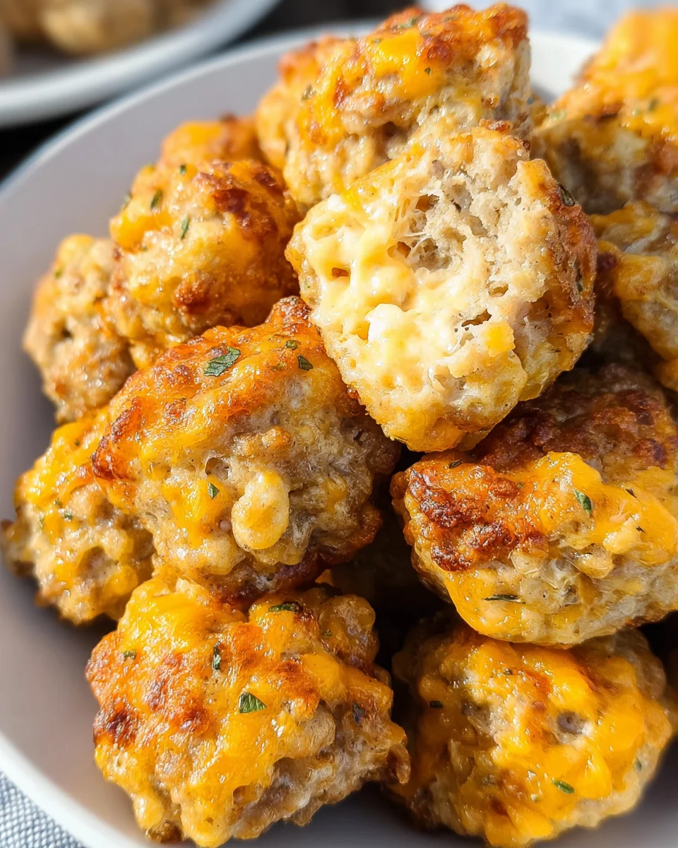 Cheddar Bay Sausage Balls