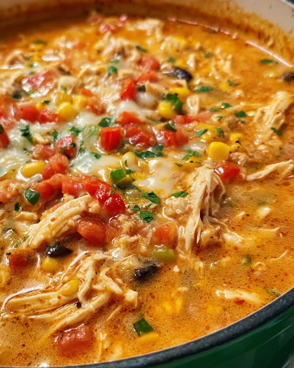 Chicken Enchilada Soup