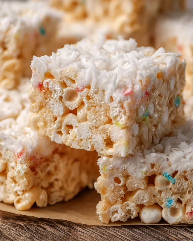 Coconut Rice Krispie Treats 25 Coconut Rice Krispie Treats