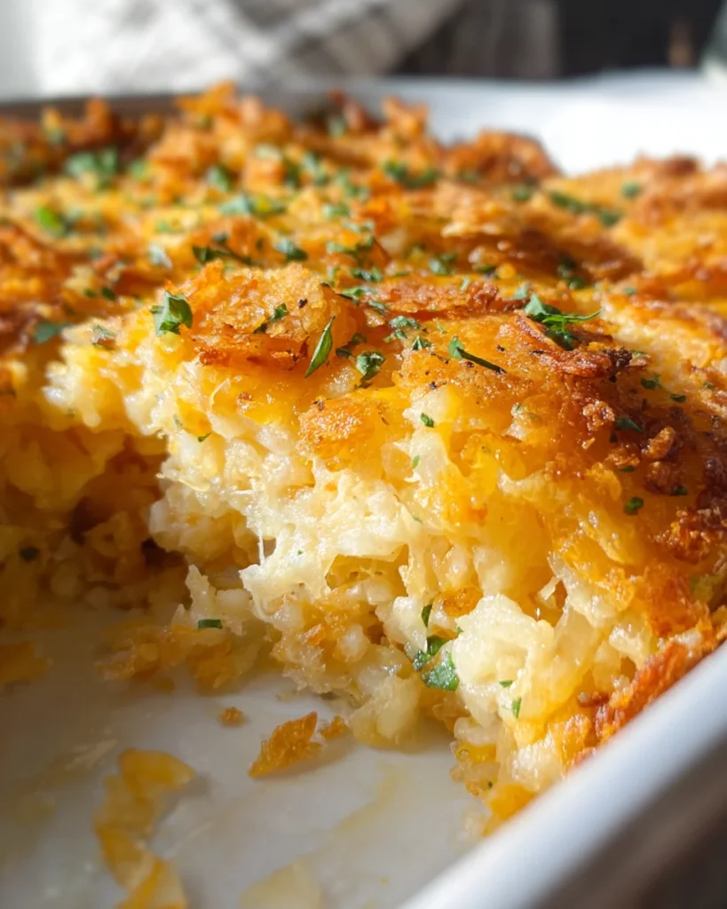 Copycat Cracker Barrel Hash Brown Casserole