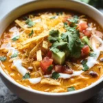 Creamy Chicken Enchilada Soup