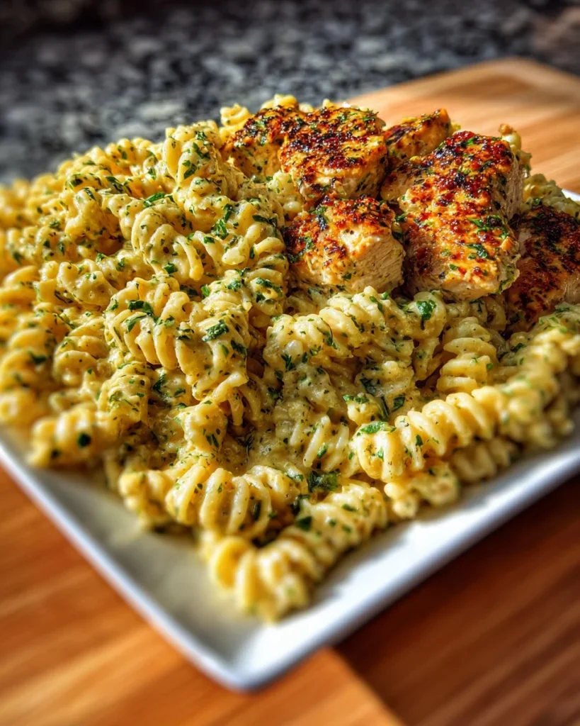 Creamy Garlic Parmesan Chicken Pasta
