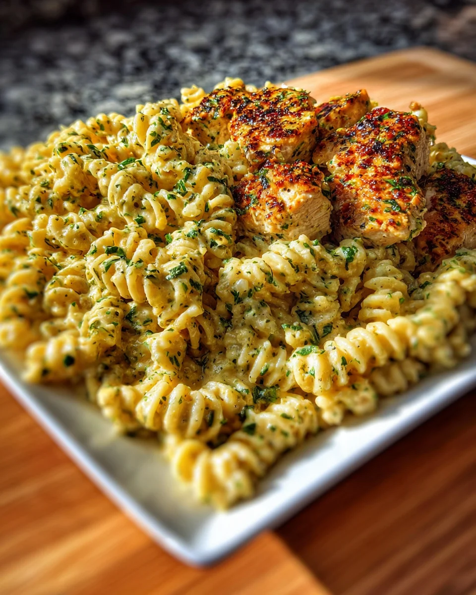 Creamy Garlic Parmesan Chicken Pasta