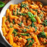 Creamy Sausage Rigatoni (One-Pan, 30-Minute Meal)
