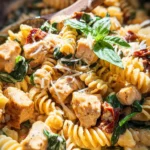Creamy Sun Dried Tomato Chicken Pasta