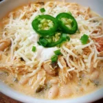 Creamy White Chili Recipe with Chicken