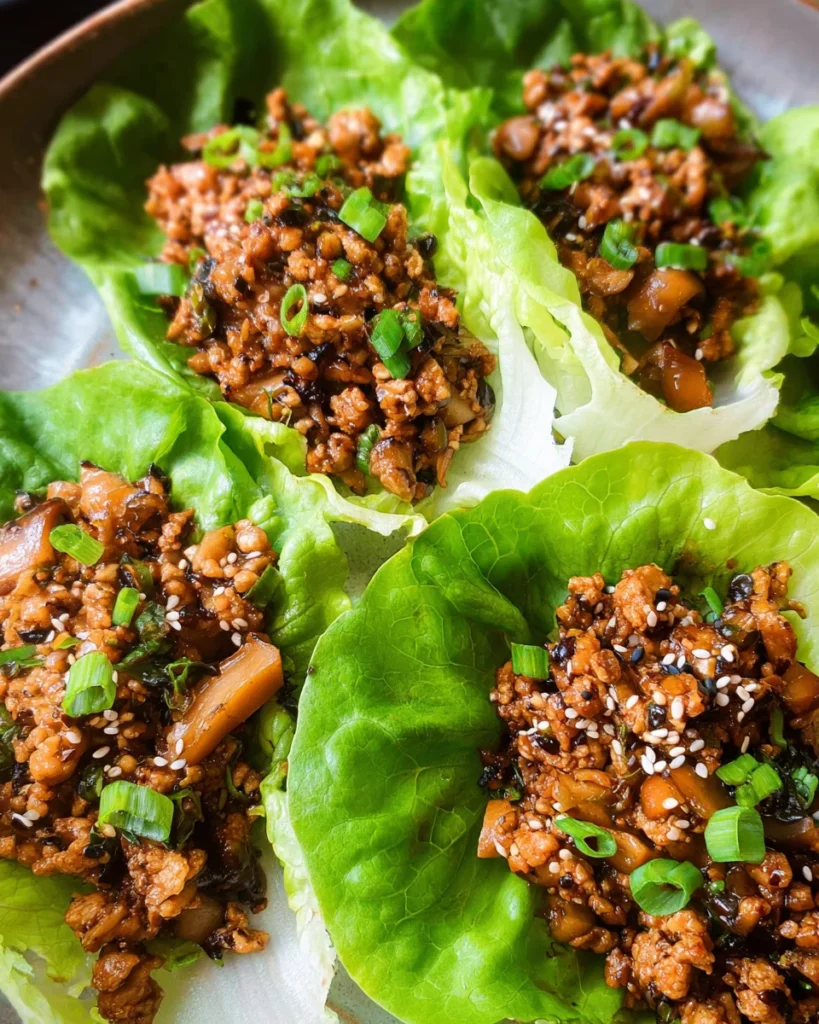 Crunchy PF Chang's Lettuce Wraps
