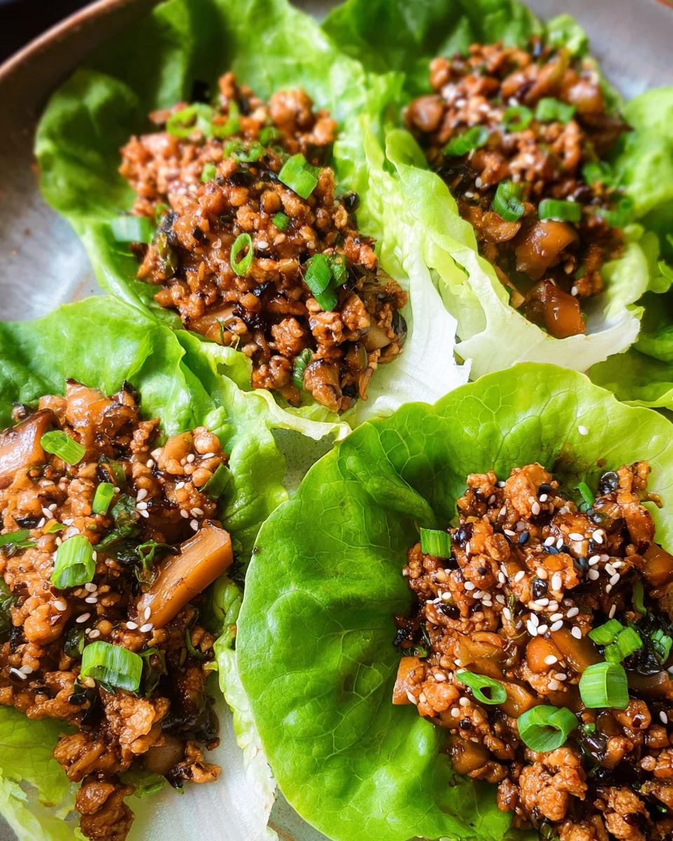 Crunchy PF Chang's Lettuce Wraps