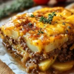 Delicious Hamburger Potato Casserole Recipe
